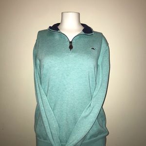 Blue Vineyard Vines quarter zip
